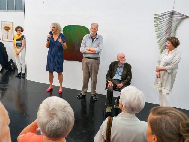 "Wege von Farbe" - Dr. Susannah Cremer-Bermbach, Elisabeth Ehrhorn, Michael Kolod, Raimer Jochims und Sabine Funke